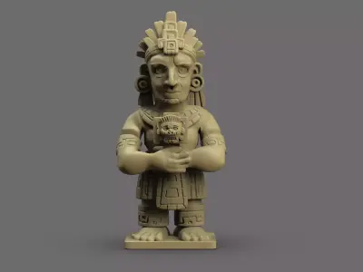 Mayan Figurine 3D print model
