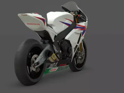 Honda CBR1000RR  Iconic Superbike 3D Model Low-poly 3D model