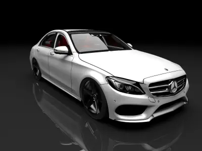 Mercedes C Class Premium Sedan 3D model
