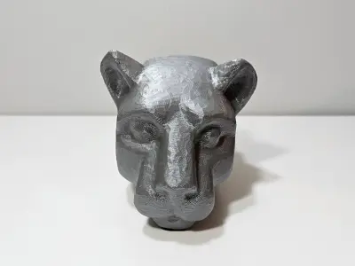 Penn State University Nittany Lion Trailer Hitch Plug Cap 3D print model