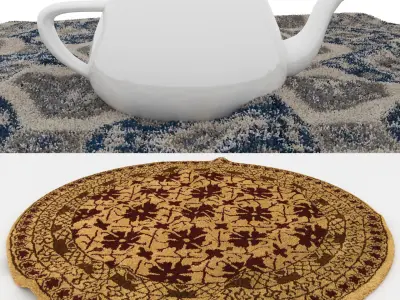 Rugs No 625 Low-poly 3D model