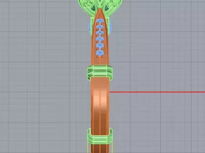 Verragio ring 3D print model