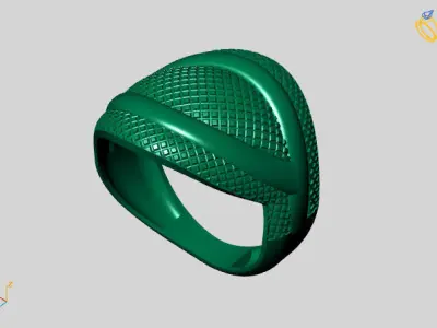 Women Plain Ring STL Models Womens Ring 3dmodels 3D print model 3D print model 40