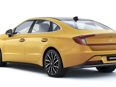 Hyundai Sonata 2020 3D model