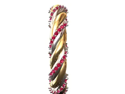 Twist ring 3D print model purchase
