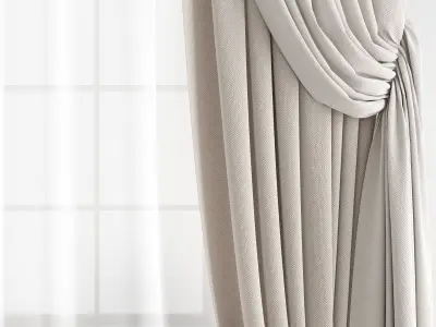 curtain 429 3D model