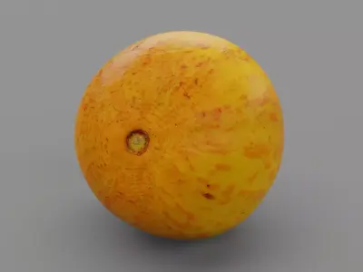Melon 01 Low-poly 3D model