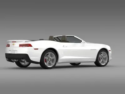 Chevrolet Camaro RS Convertible 2014 3D model