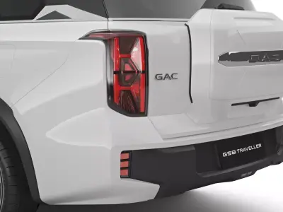 2026 GAC GS8 Traveler with Interior 3D model