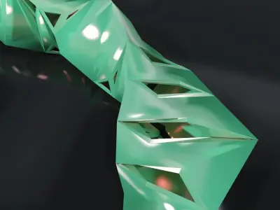 Parametric bracelet  Free 3D model