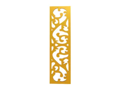 Gold Carving 1 3D model