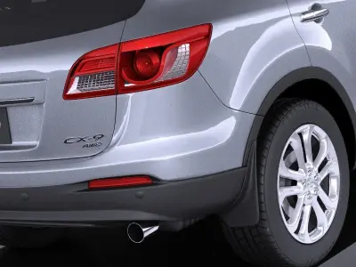 Mazda CX-9 2015 VRAY 3D model