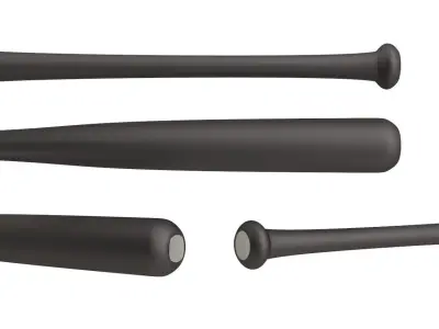 Baseball Bat 3D model