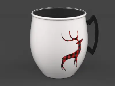 Christmas Mug 3D model