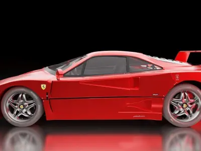 Ferrari F40 3D print model