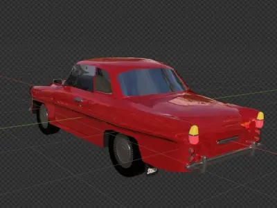 Skoda Felicia 1930 3D model