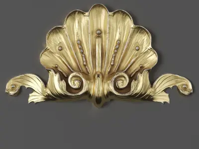 Trim Ornament 19 Low-poly 3D model