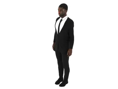 Alphonso Davies Low-poly 3D model