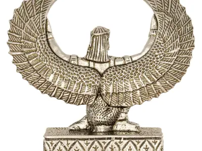 Egyptian figurine Goddess Isis 3D model