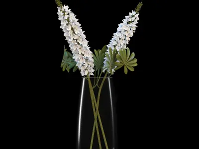 Smycka Artificial Flower 3D model