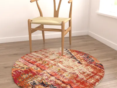 Rugs No 1006 Low-poly 3D model
