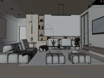 Madrid Showroom 3D model