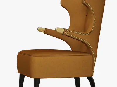 Brabbu Sika Armchair 3D model
