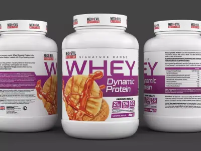 Protein Powder 3D model 125
