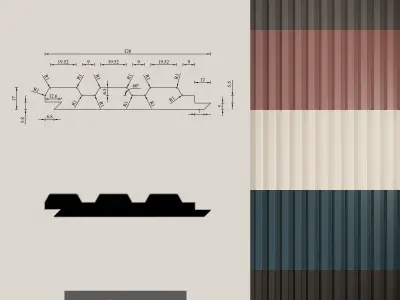 ARKOPA Wall Panel 3D Model Interior Scene 3D model