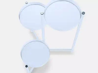 OLIVBLAD Plant stand 2 Low-poly 3D model