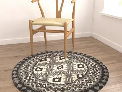 Rugs No 309 Low-poly 3D model