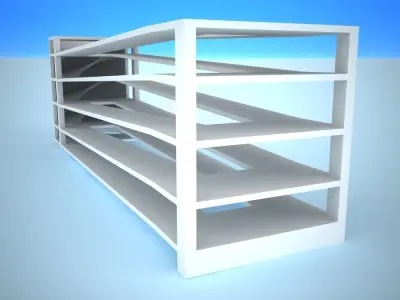 Parking Garage Free 3D model