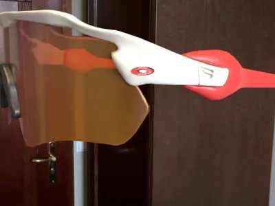 sport sunglasses Low-poly 3D model