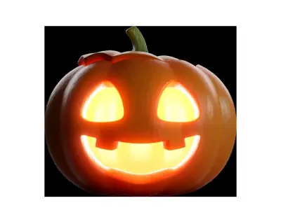 Halloween Pumpkins 3D model 3D model