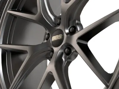 BBS CR-I Low-poly 3D model