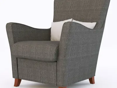 Nicoline Salotti CEFALU armchair 3D model