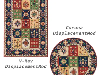 Rugs No 838 Low-poly 3D model