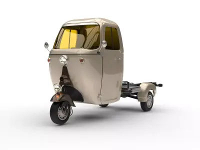 Piaggio Ape 1950 3D model