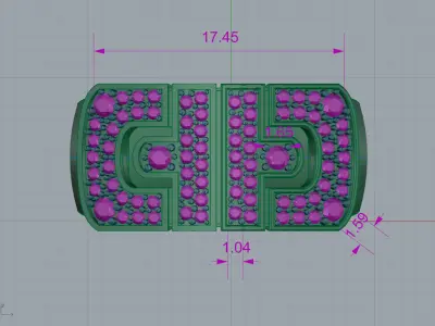 Parentesi ring - replica 3D print model