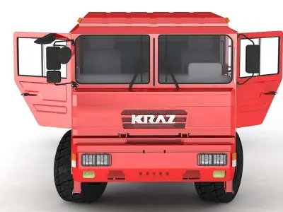 KRAZ 5140  3D model