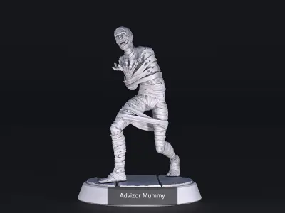 desert mummy part 1 3D Model Pack