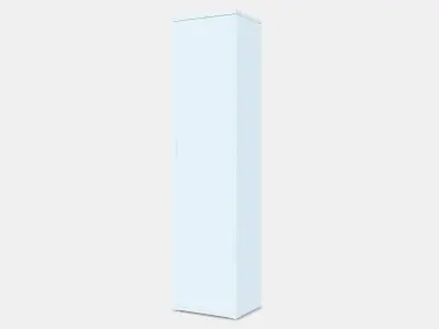 IVAR Cabinet with door 1 Low-poly 3D model