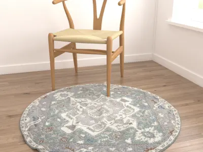Rugs No 858 Low-poly 3D model