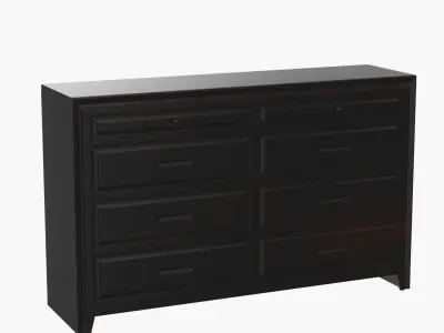 Homelegance 1517-5 Dresser 3D model