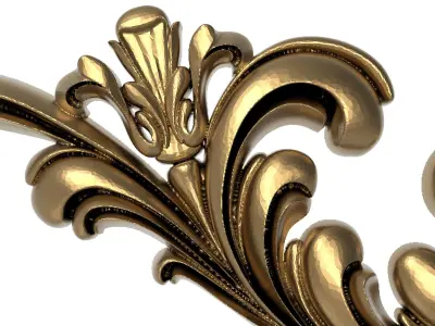  decorative pattern ready for 3D printing 3D model 385