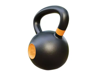 Kettlebell Low-poly 3D model