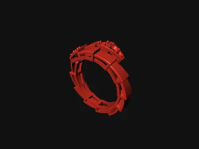 BVLGARI Ring 3D print model buy