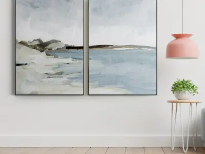 Photo Frame 308 Low-poly 3D model