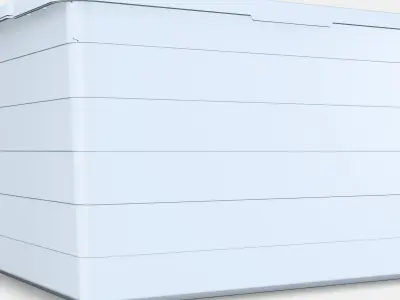 SOCKERBIT Box with lid 1 3D model