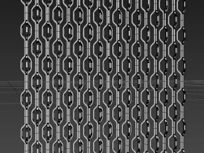 MiiiM decorative partition Free 3D model